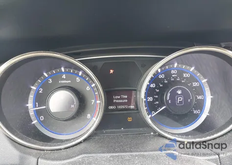 2012 Hyundai Sonata Gls z USA, uszkodzony, nr VIN 5NPEB4AC0CH490768